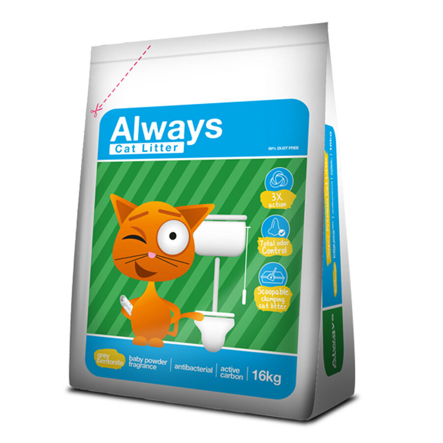 Always 3 en 1 Action Arena Aglomerante para gatos, , large Imagen numero 1